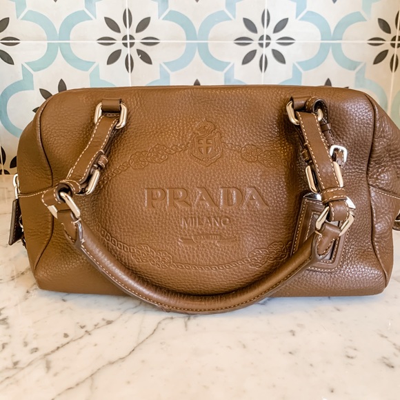 Prada Boston Leather Bag BR3091 - Tobacco … - Picture 3 of 17
